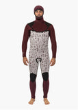 NEW SEAS 5/4MM HOODED V-ZIP WETSUIT