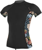 Women's Side print Rash Guard