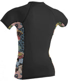 Women's Side print Rash Guard
